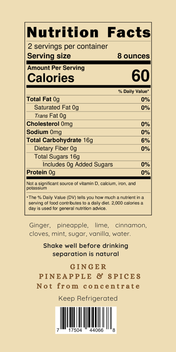 Ginger Drink - (Yamakuji) Immune Support