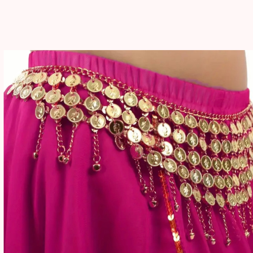 Lingerie - Hip belts (gold coins)