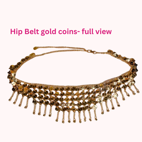 Lingerie - Hip belts (gold coins)